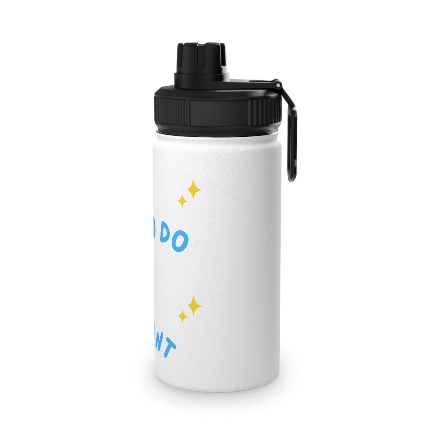 Free to Do What I Want Steel Water Bottle, Standard Lid EU