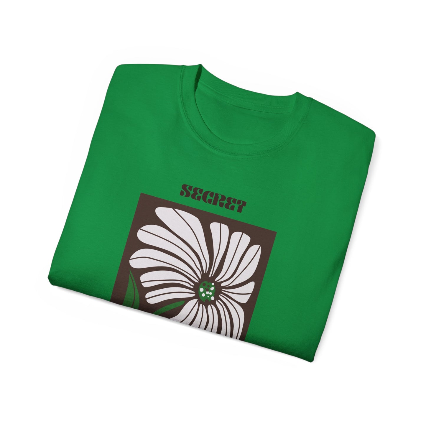 Camiseta de algodón ultra fino Secret Blooms de la UE