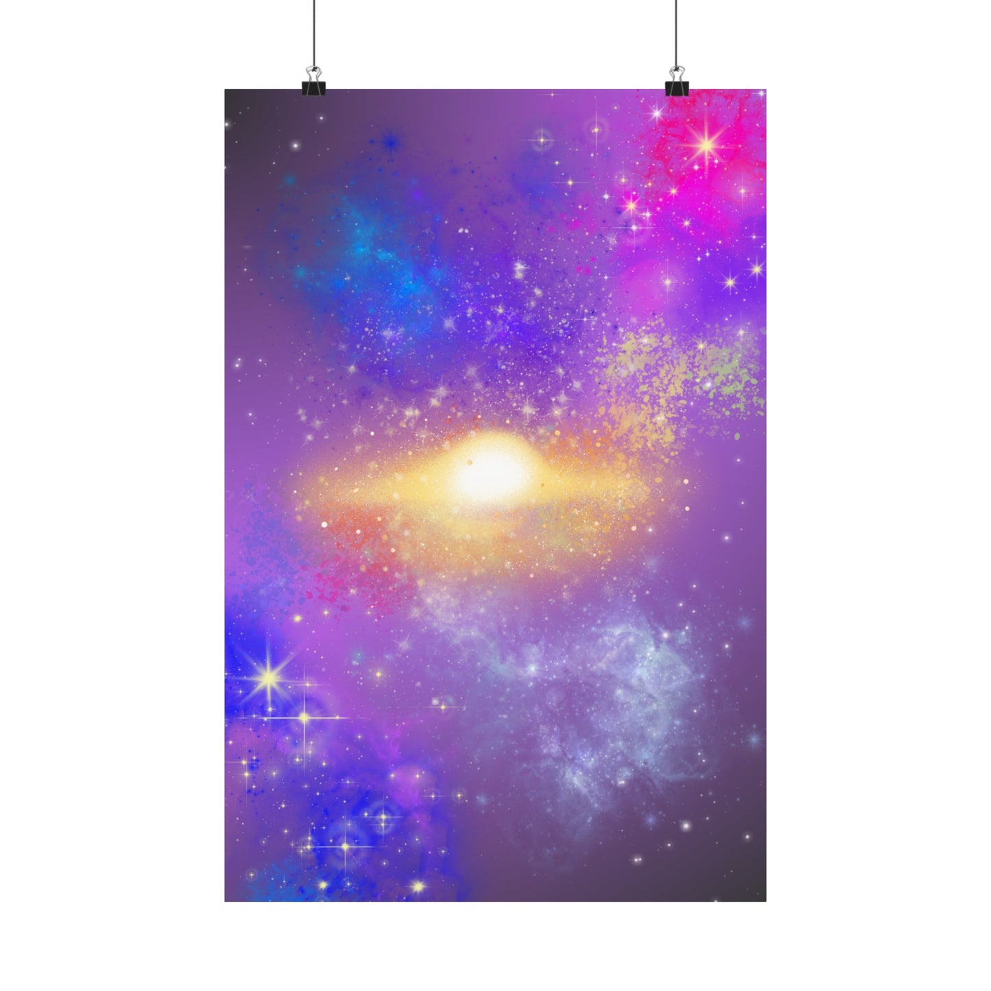 Galaxy Vertical Posters