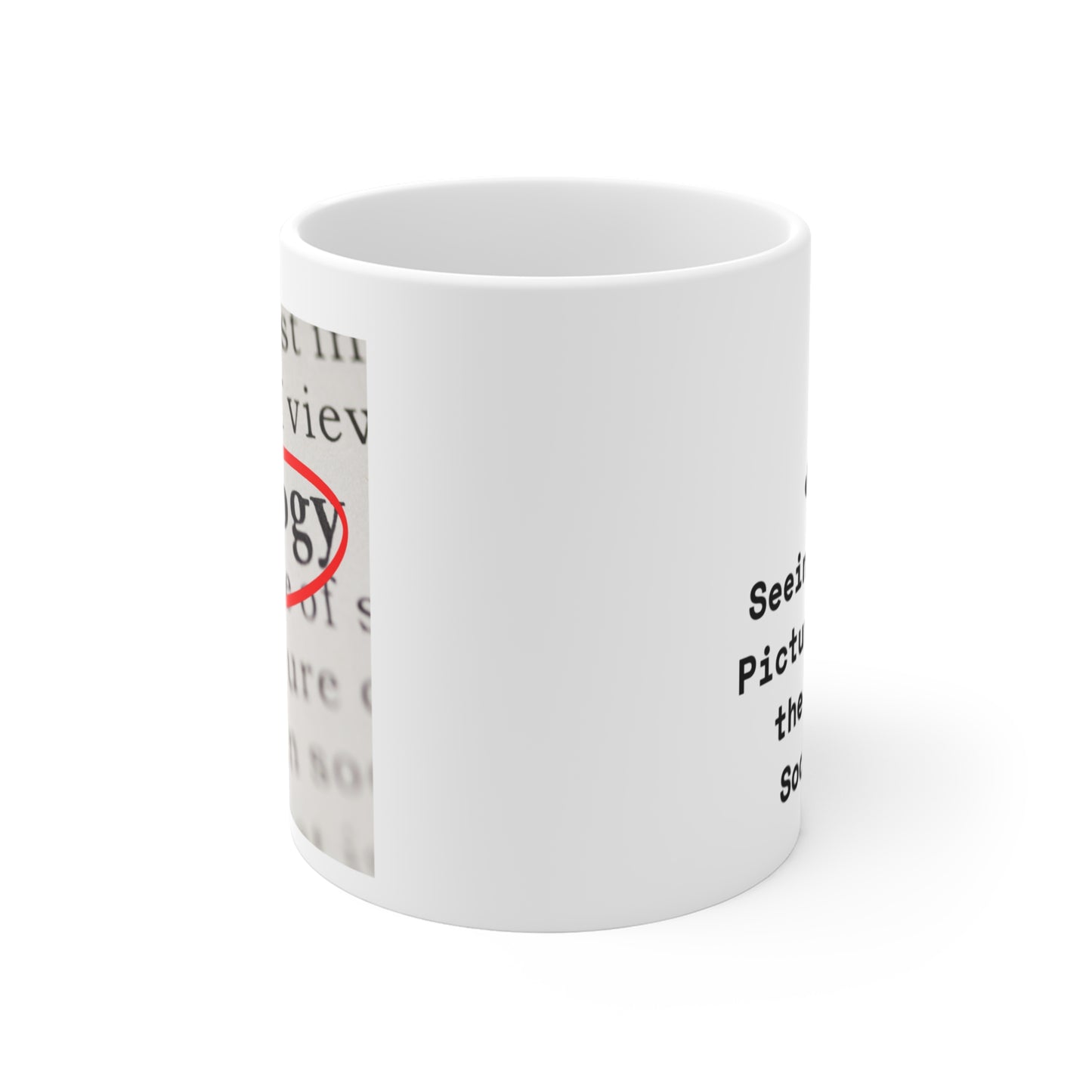 Sociology Social Lens Mug 11oz