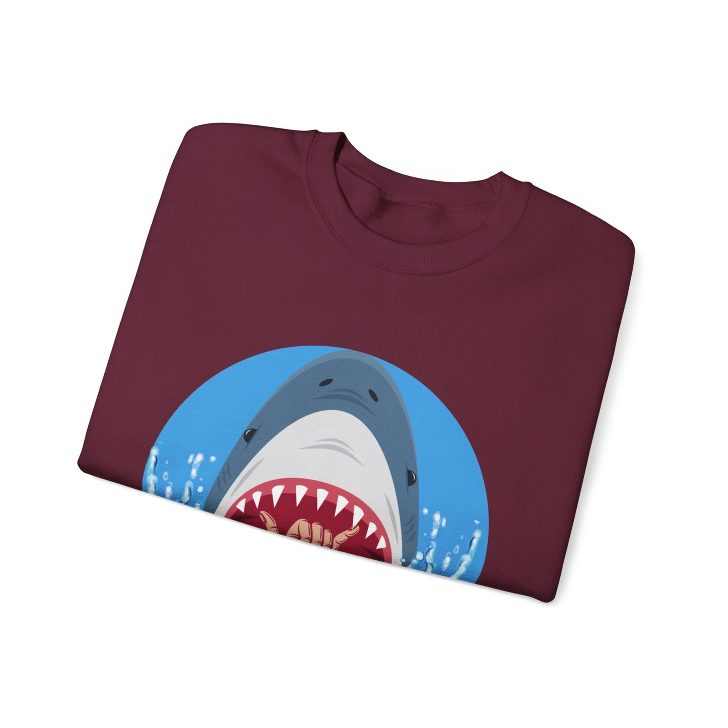 Surfin' Shark Unisex Heavy Blend™ Crewneck Sweatshirt