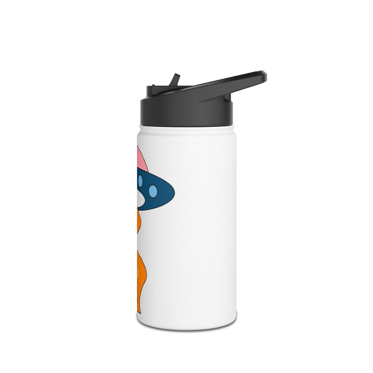 Bikini Abduction Stainless Steel Water Bottle, Standard Lid