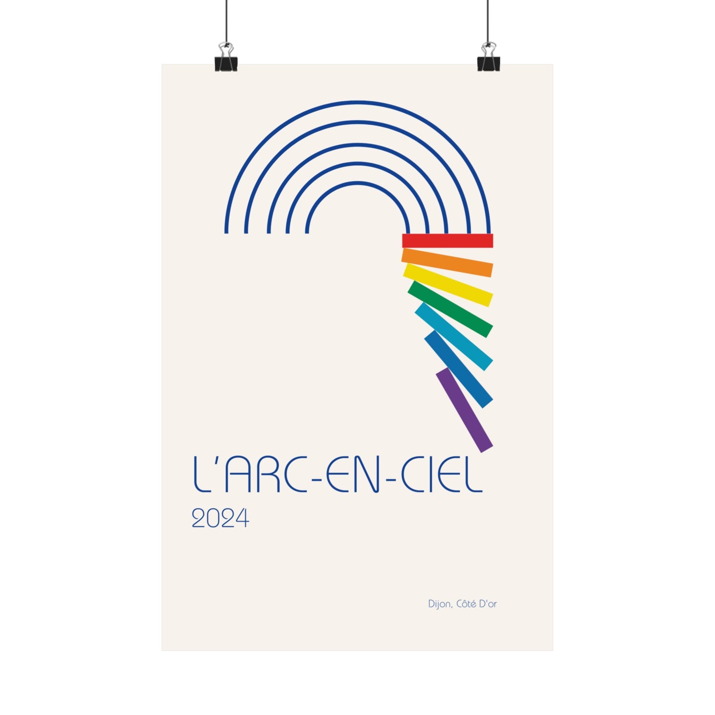 L'Arc-en-ciel Vertical Posters