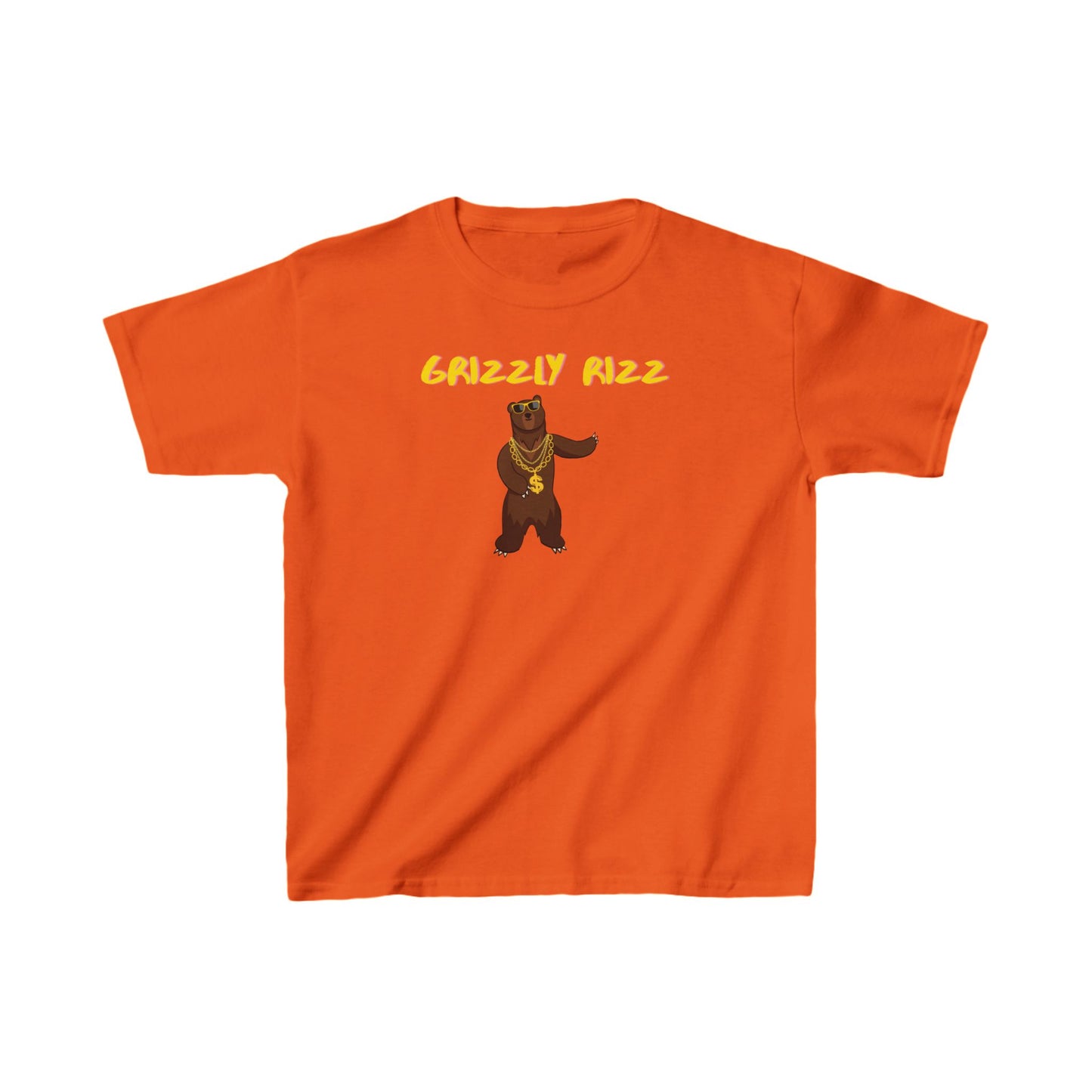 Grizzly Rizz Kids Heavy Cotton™ Tee