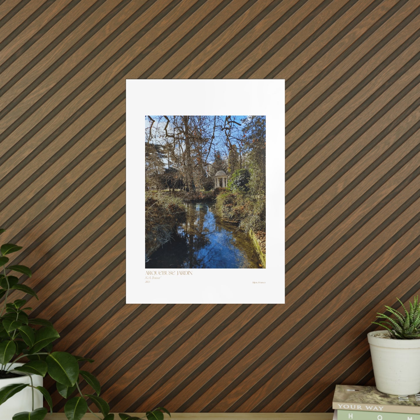 Arquebuse Jardin Photograph Vertical Posters EU