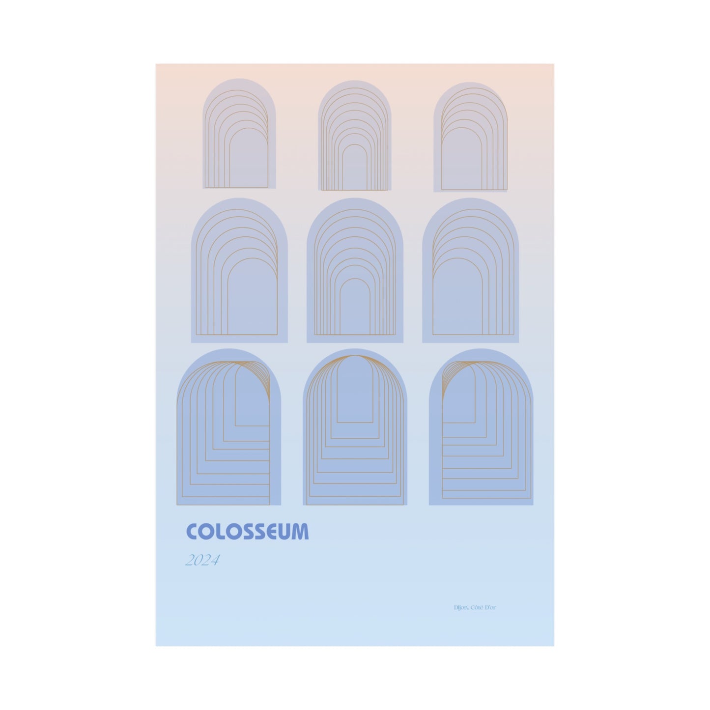 Colosseum Vertical Posters