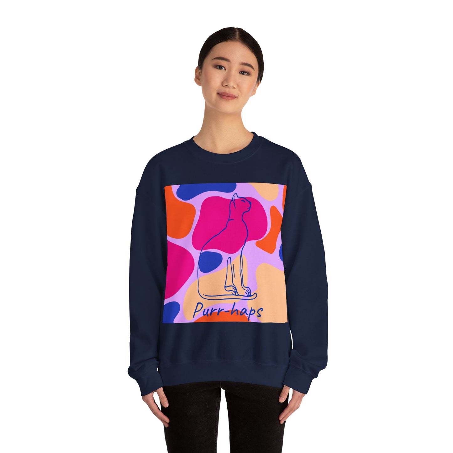 Purr-haps Unisex Heavy Blend™ Crewneck Sweatshirt EU