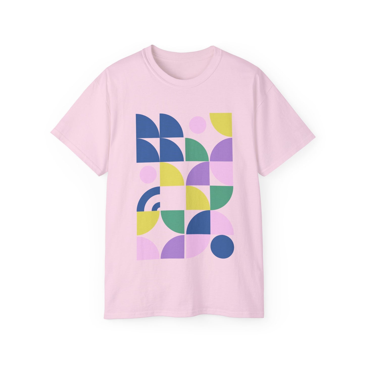 Shapes in Pastels Illustration Ultra Cotton Tee