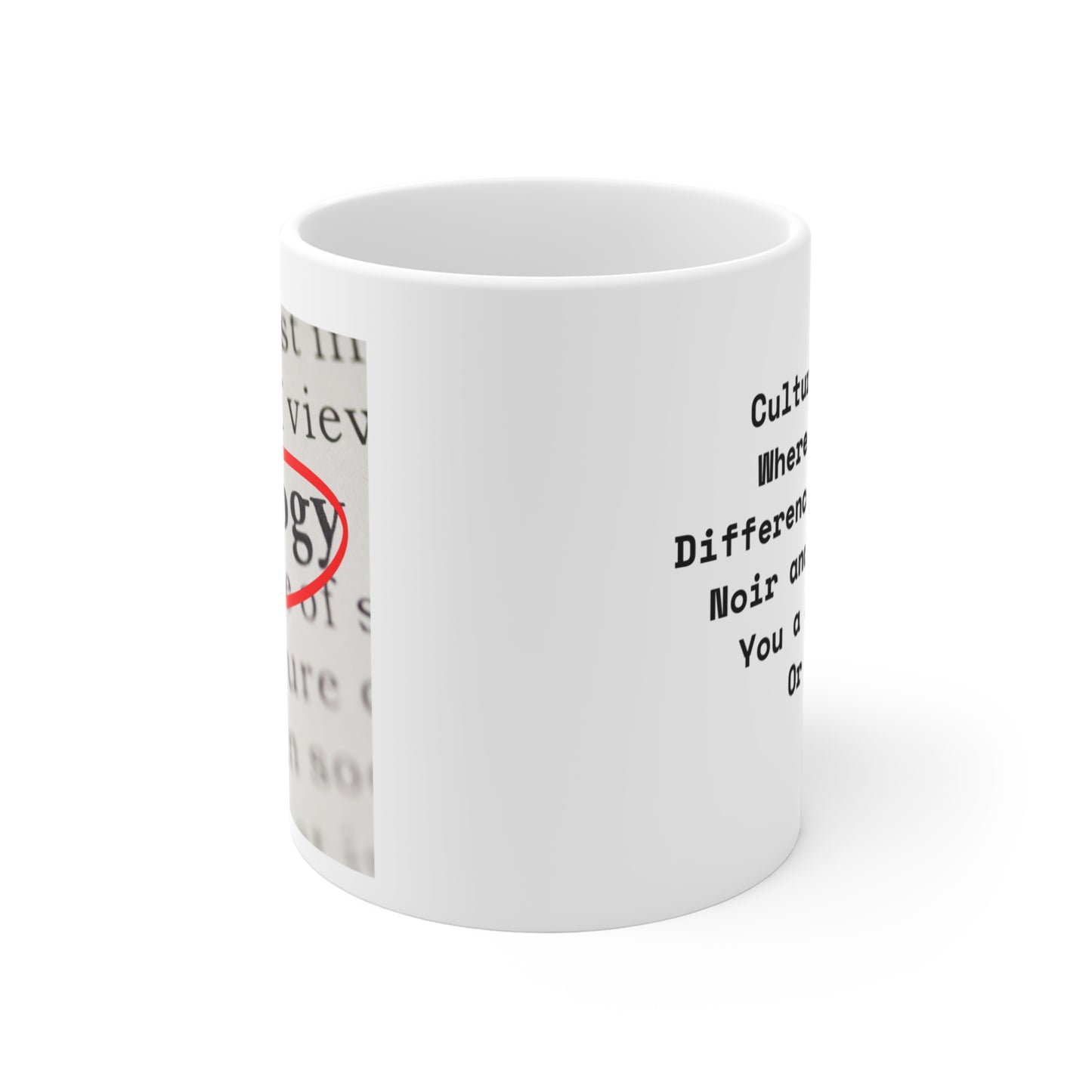 Cultural Capital Mug 11oz