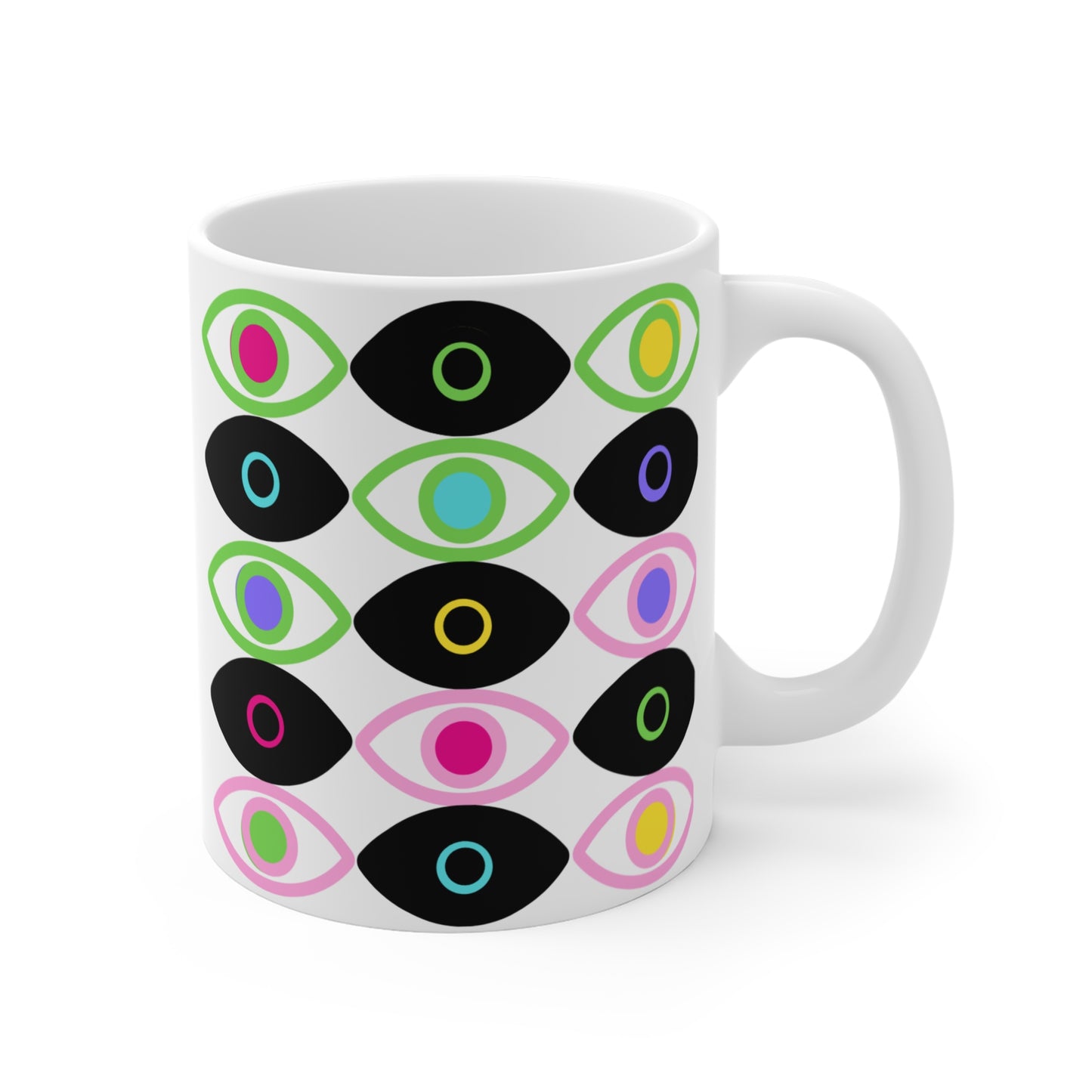 Neon Mod Mug 11oz