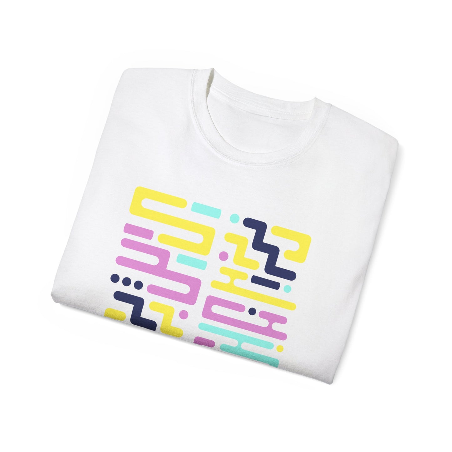 Waves In Code Illustration Ultra Cotton Tee