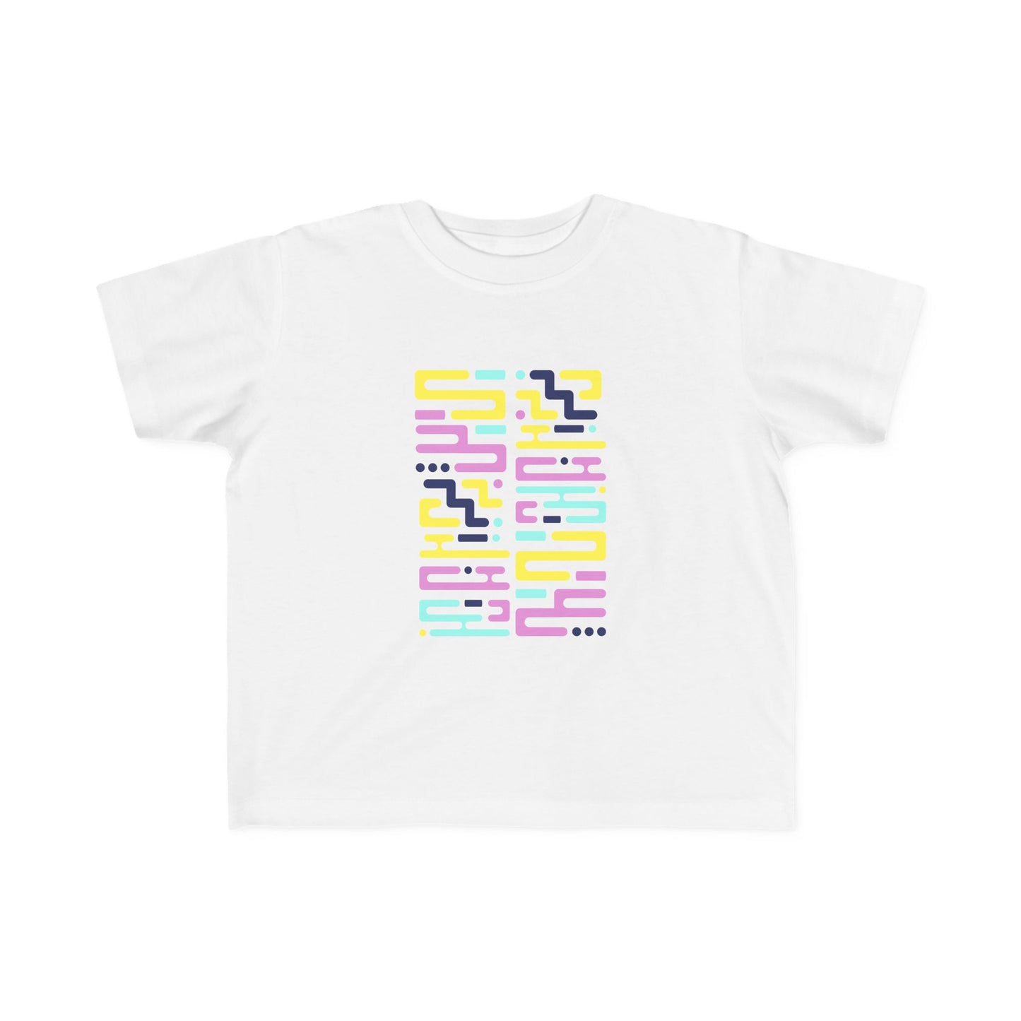 Waves in code Toddler T-shirt EU