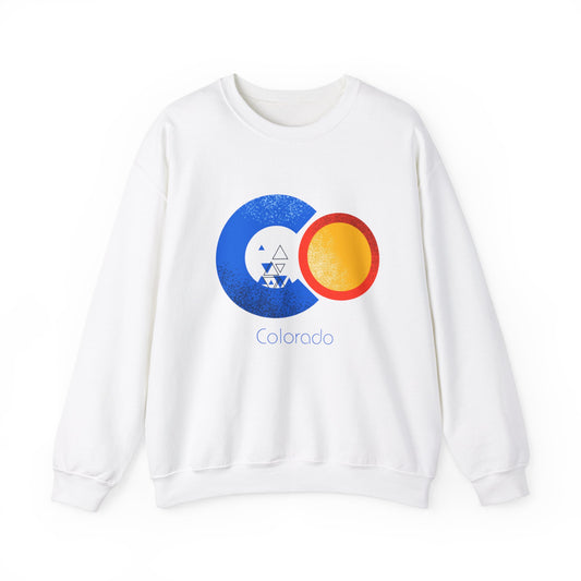 Modern Colorado Unisex Heavy Blend™ Crewneck Sweatshirt EU