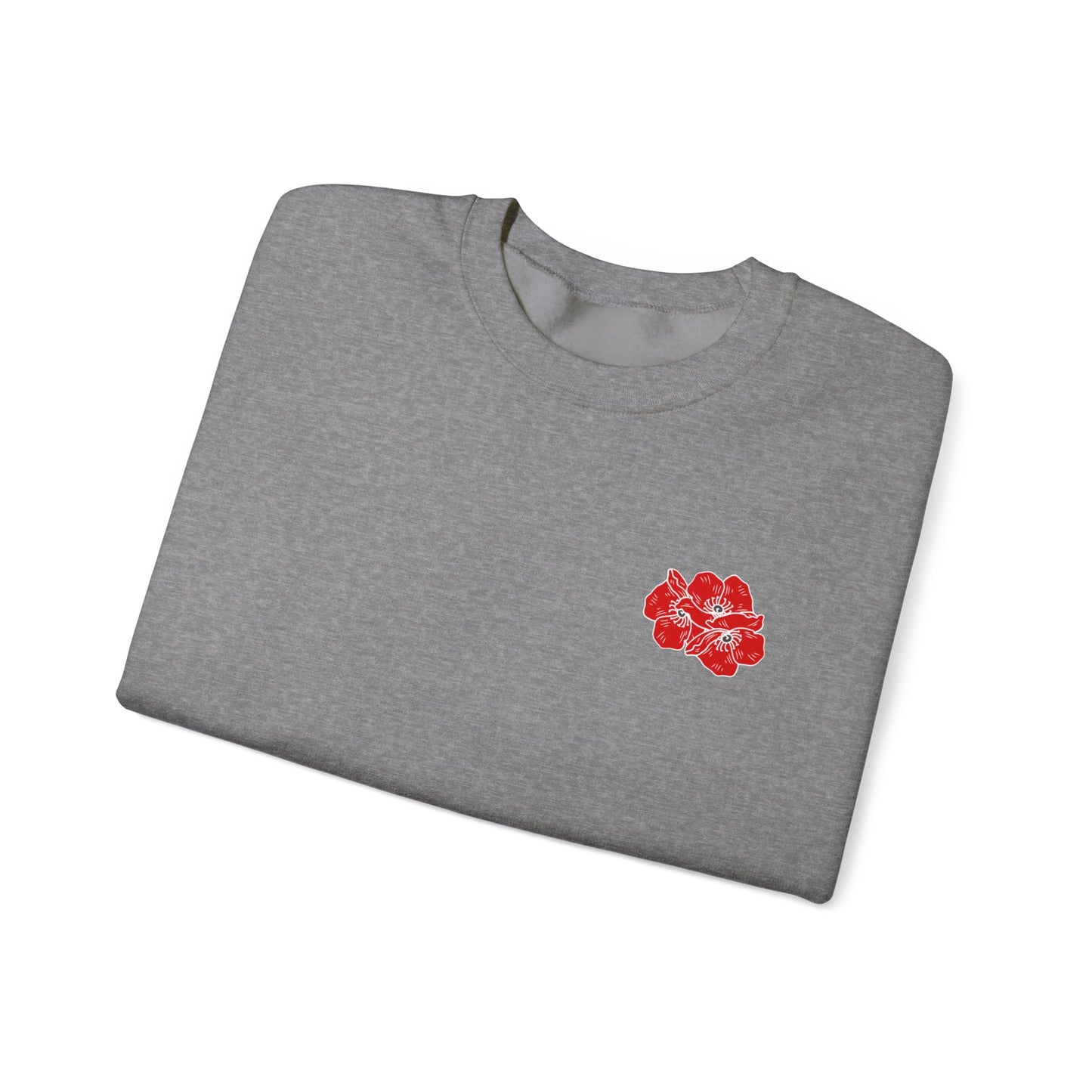 Poppies Unisex Heavy Blend™ Crewneck Sweatshirt