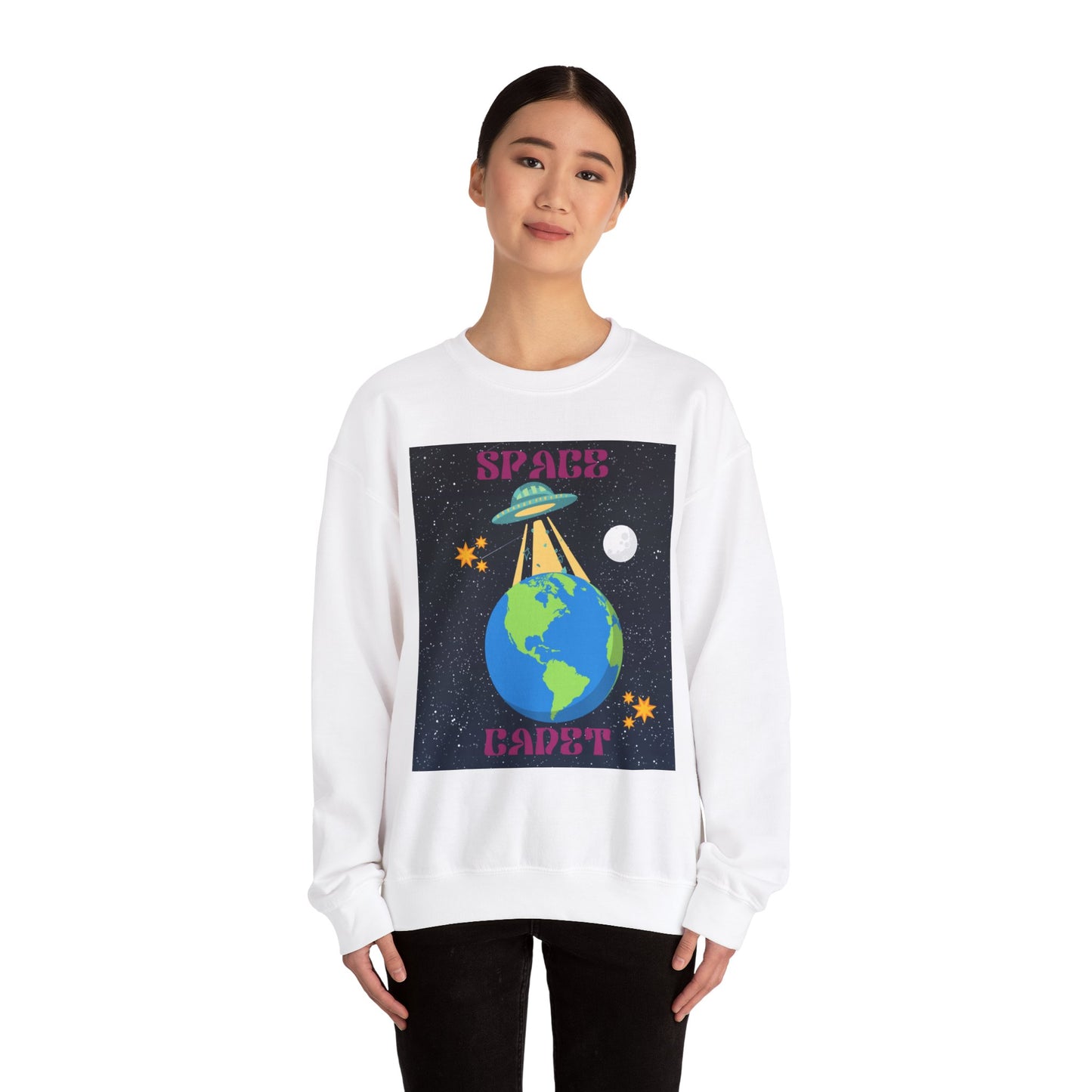 Space Cadet Unisex Heavy Blend™ Crewneck Sweatshirt