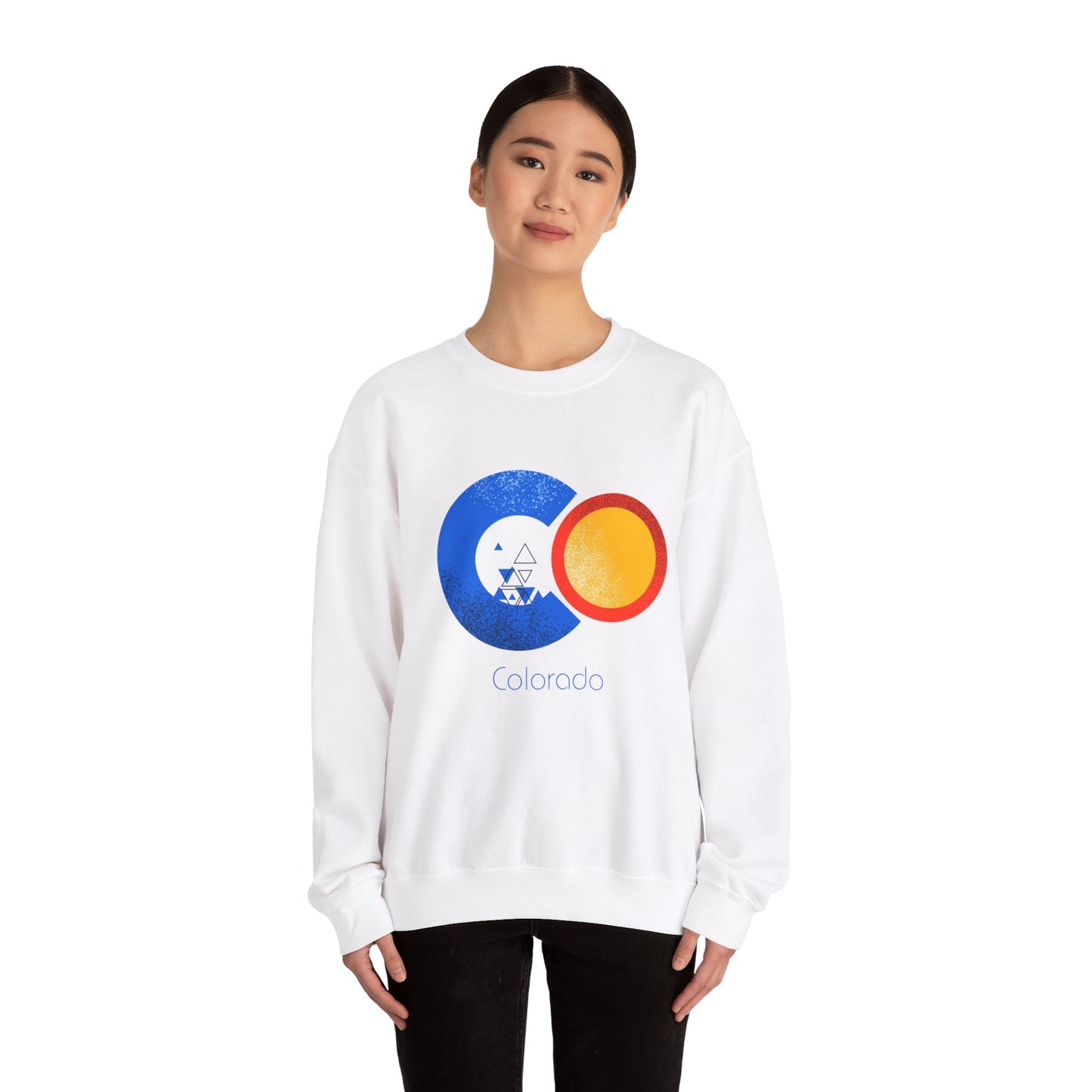 Modern Colorado Unisex Heavy Blend™ Crewneck Sweatshirt EU