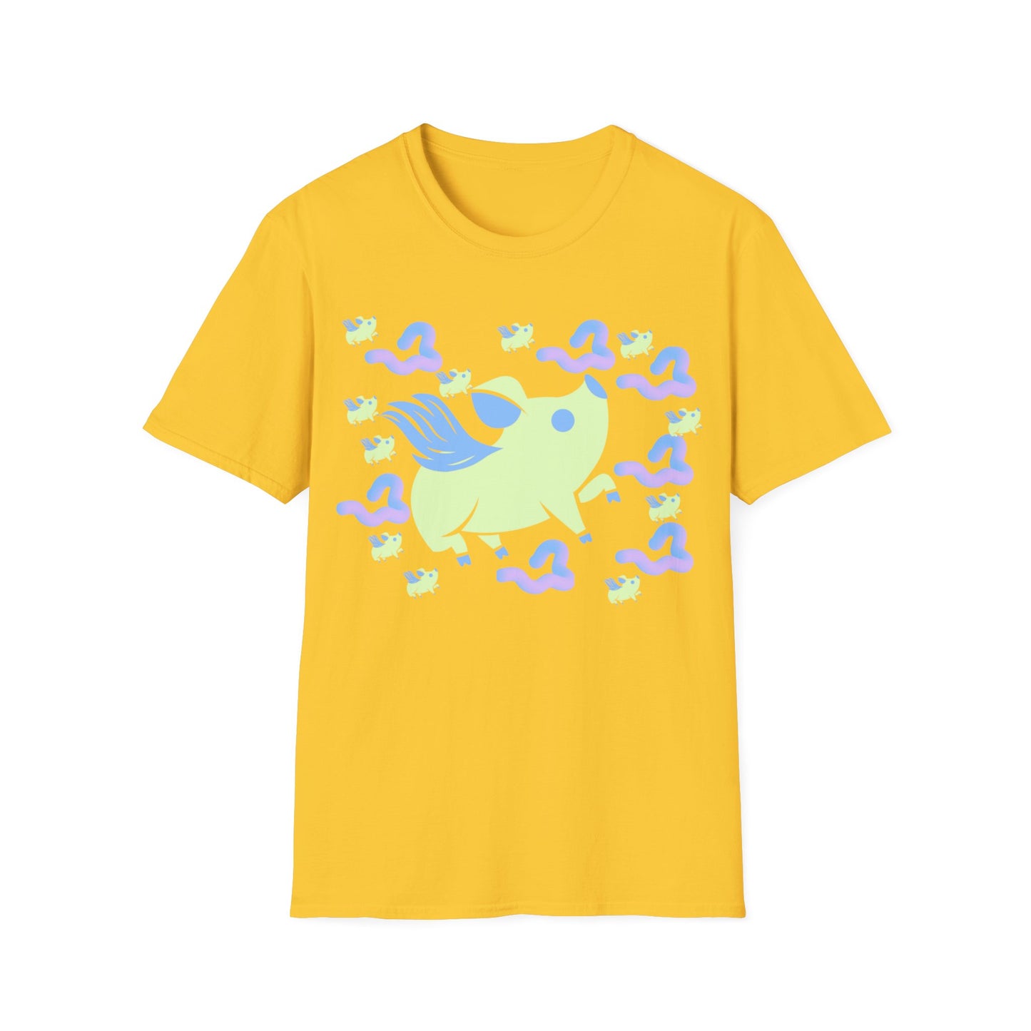 Flying Unisex Softstyle T-Shirt EU