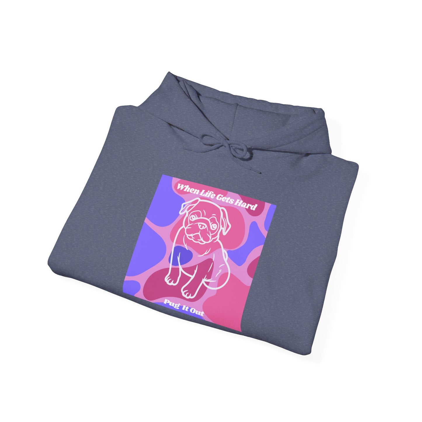 Charming Pug Unisex Heavy Blend™ Hooded Sweatshirt