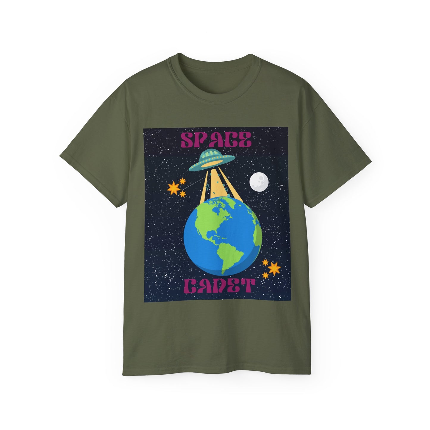 Camiseta unisex de algodón ultra fino Space Cadet de la UE 