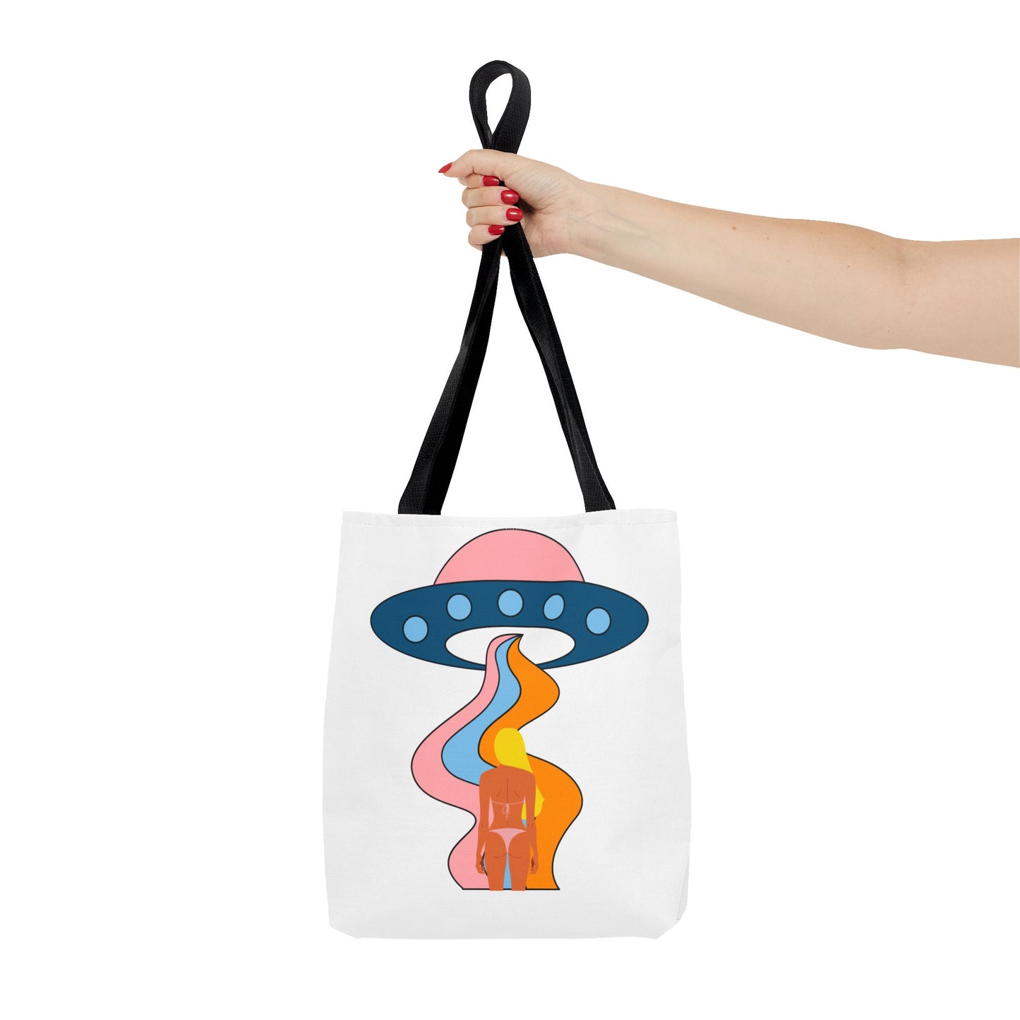 Bikini Abduction Tote Bag