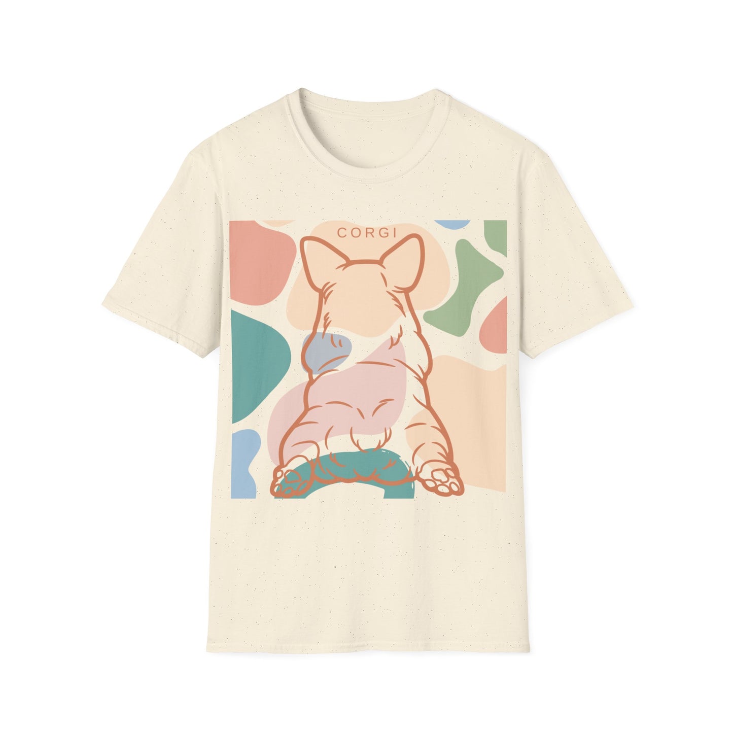 Cute Corgi Rump Unisex Softstyle T-Shirt