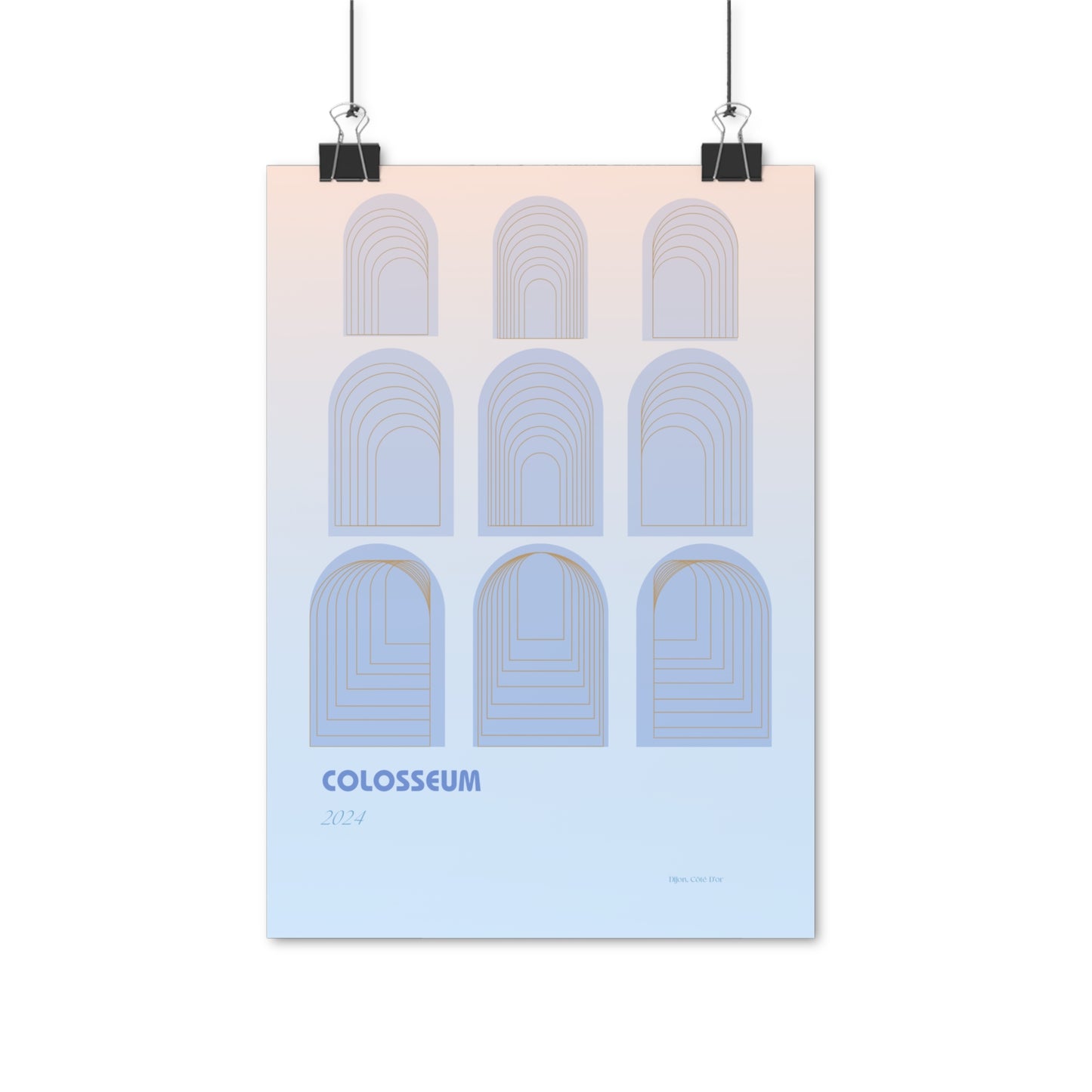 Colosseum Vertical Posters EU