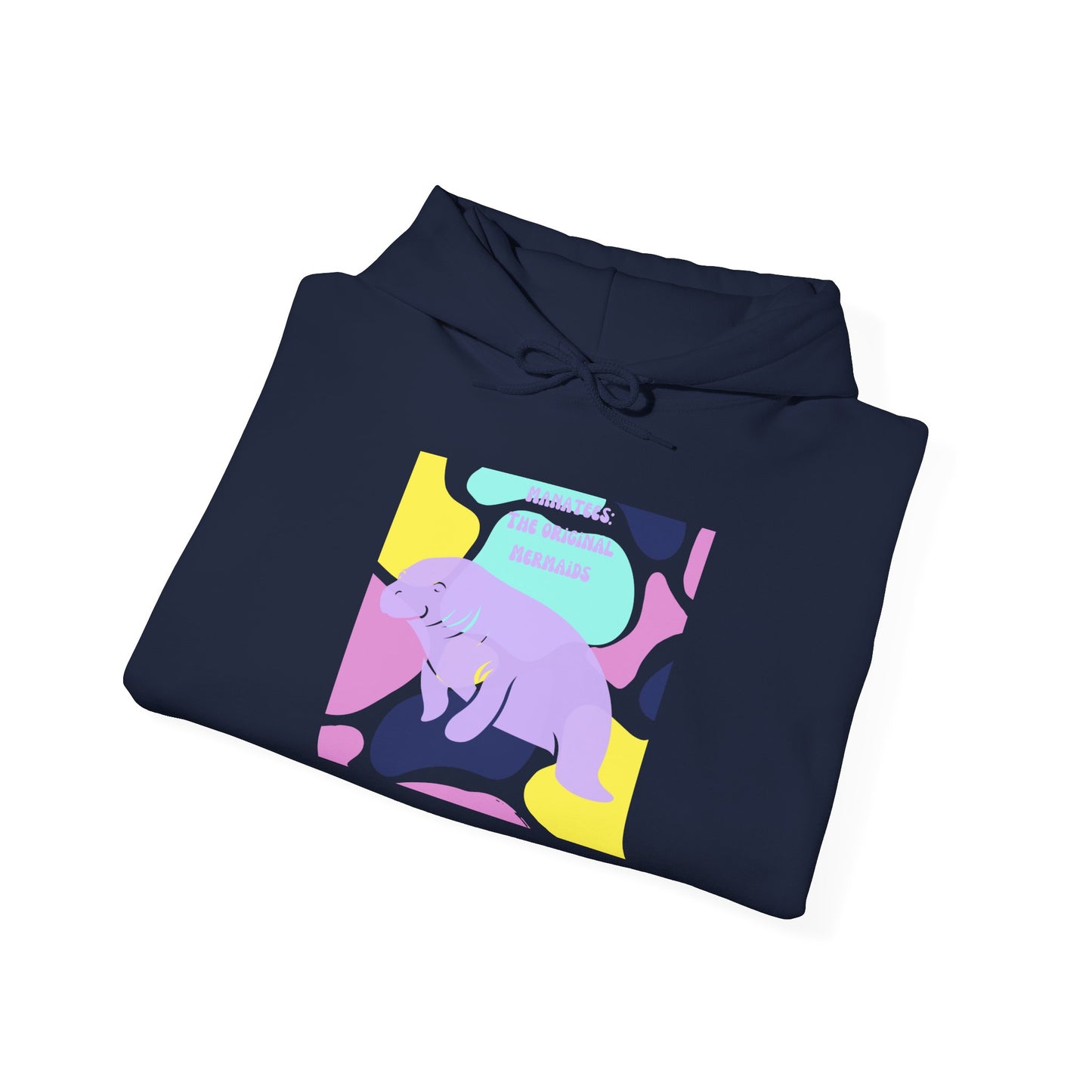 Sudadera con capucha unisex de mezcla pesada The Original Mermaid Manatee