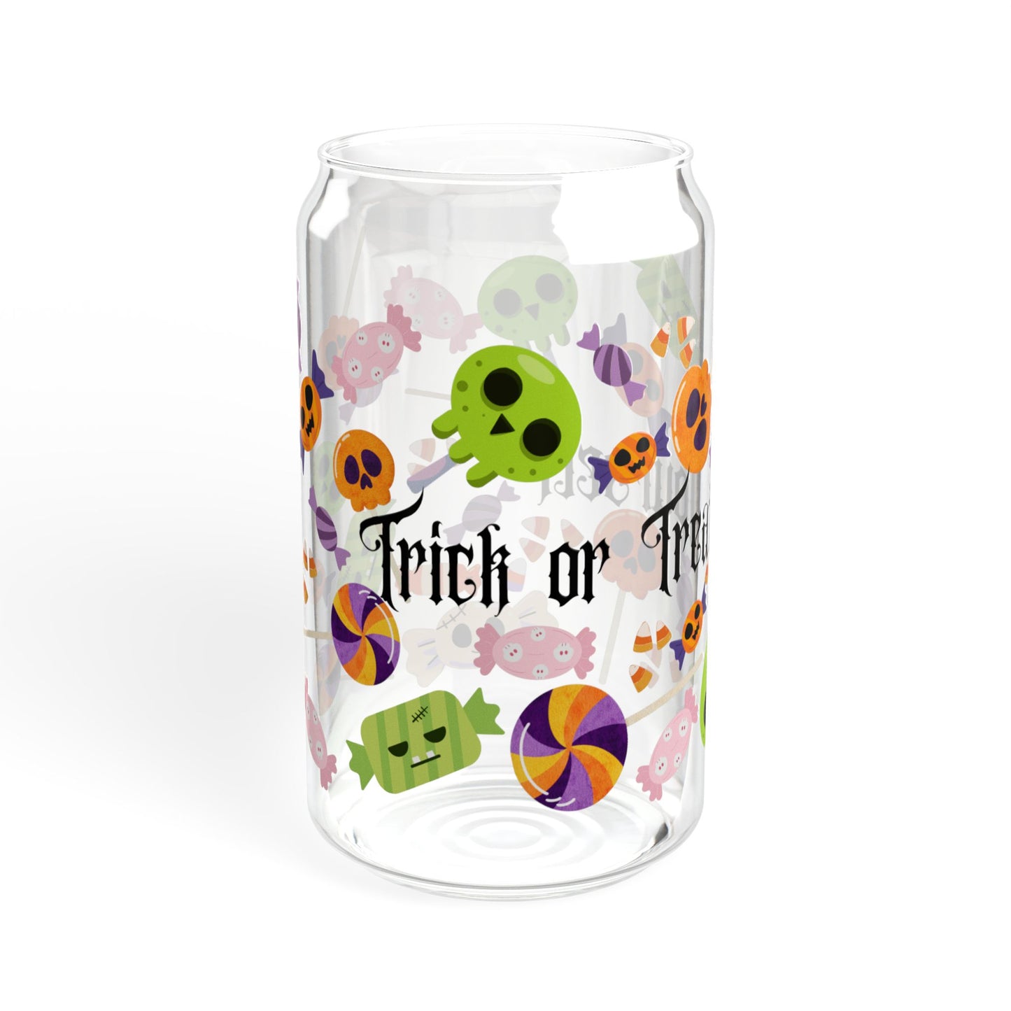 Trick or Treat Yourself Sipper Glass, 16oz