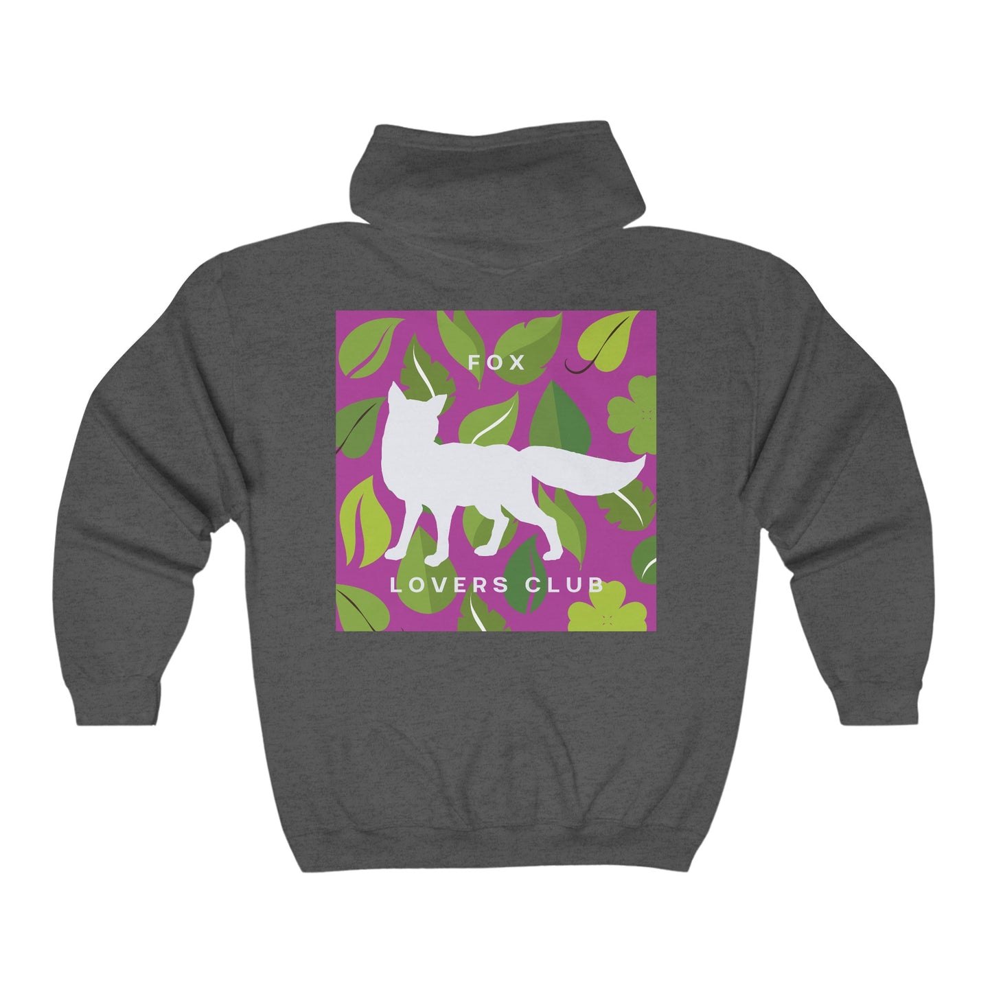 Fox Lovers Club Unisex Heavy Blend™ Full Zip Hooded Sweatshirt