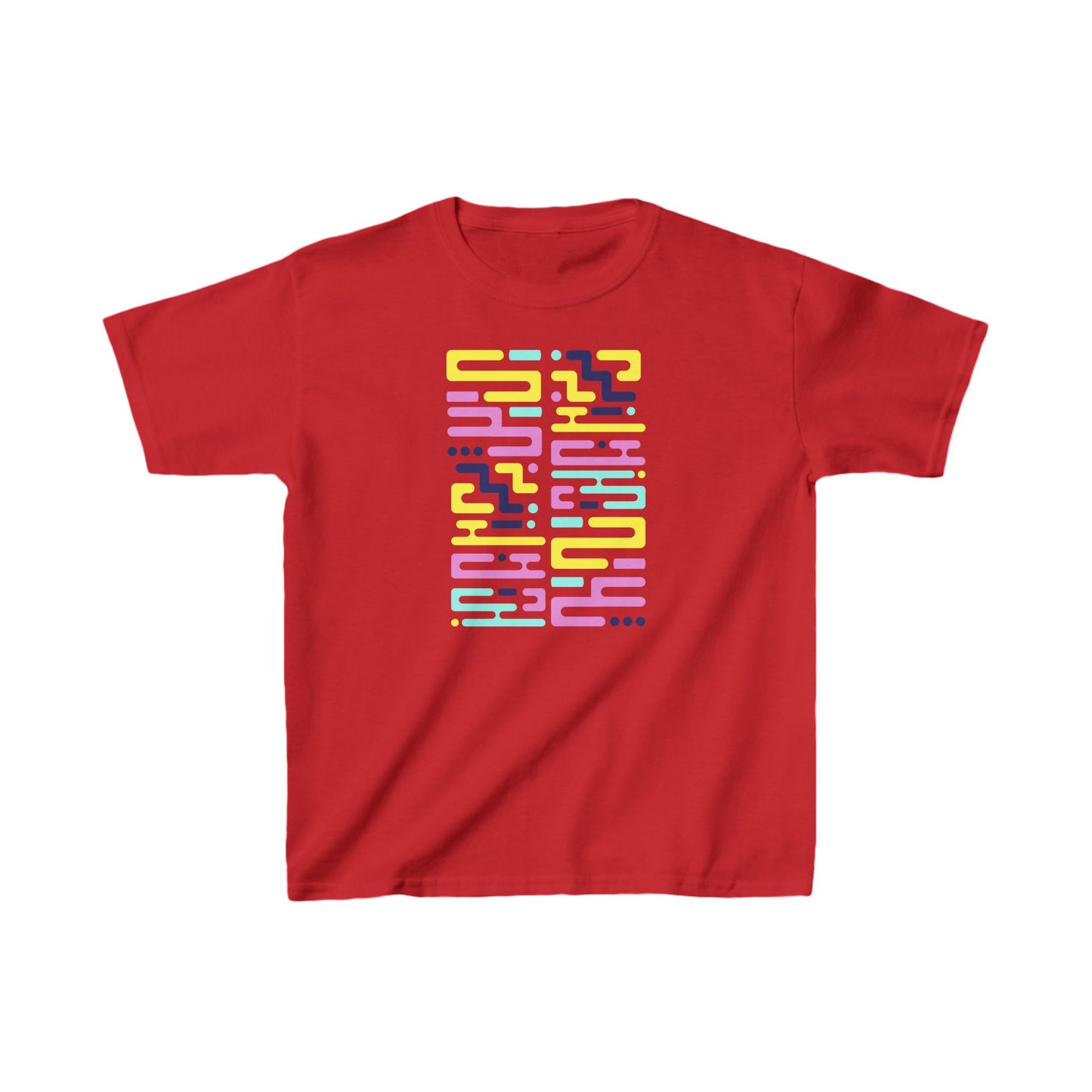 Waves in Code Kids Heavy Cotton™ Tee