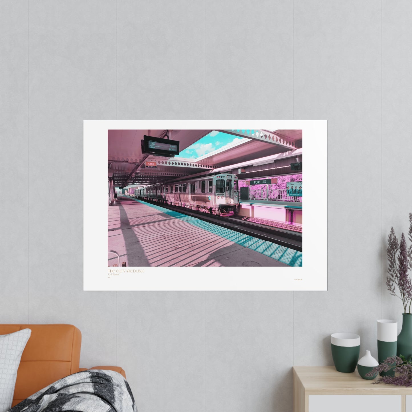 The Elevated Line Matte Photograph Horizontal Posters EU