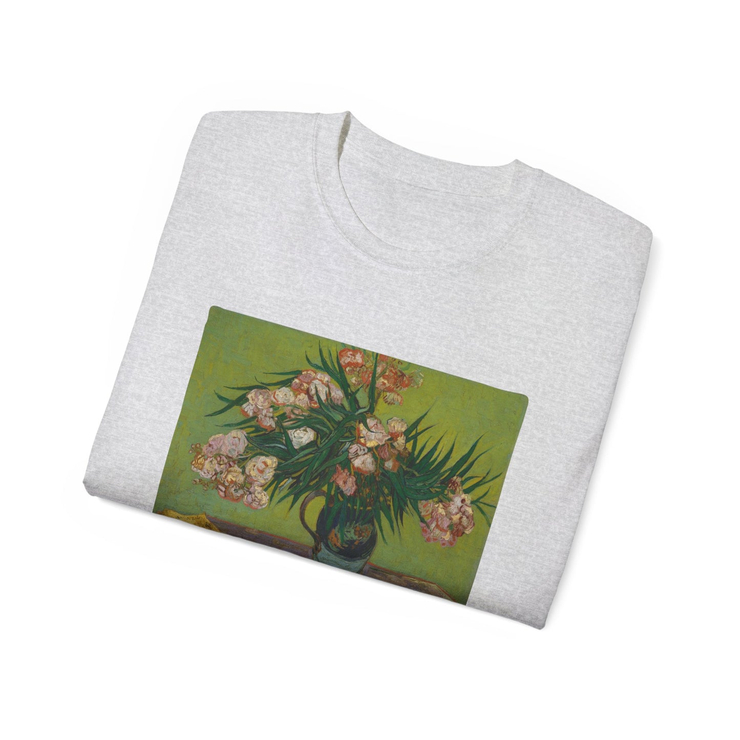 Ripped Vincent Van Gogh, Oleanders 1888 Ultra Cotton Tee