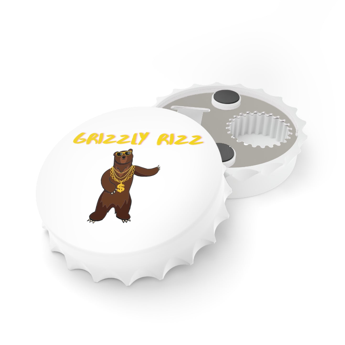 Grizzly Rizz Bear Bottle Opener