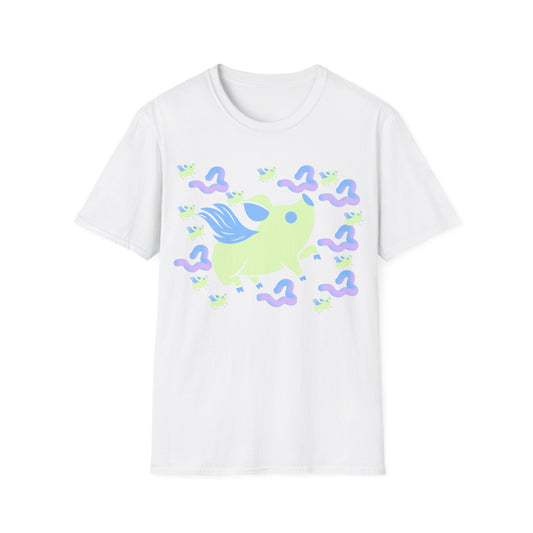 Flying Unisex Softstyle T-Shirt