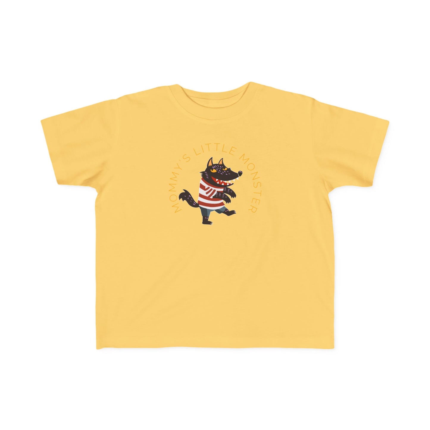 Little Monster Wolf Toddler T-shirt