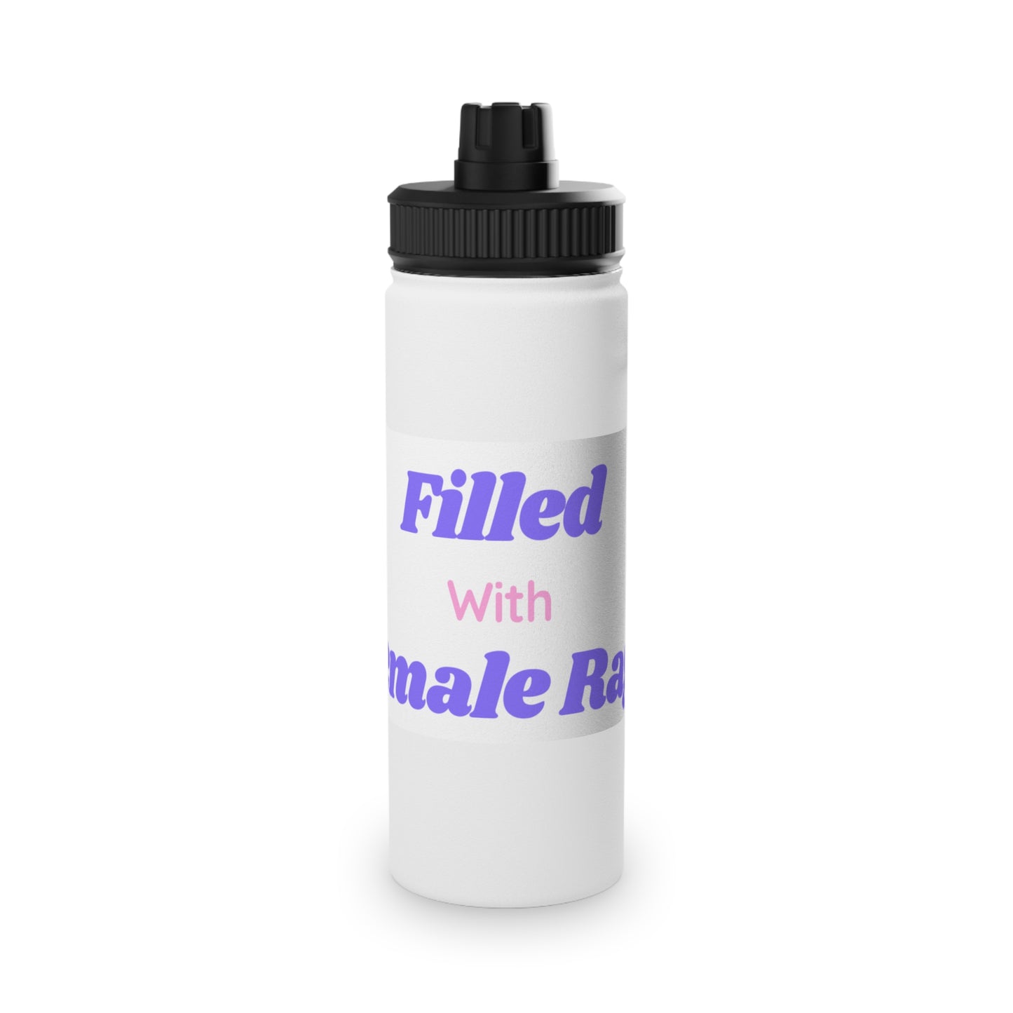 Female Rage Stainless Steel Water Bottle, Standard Lid EU