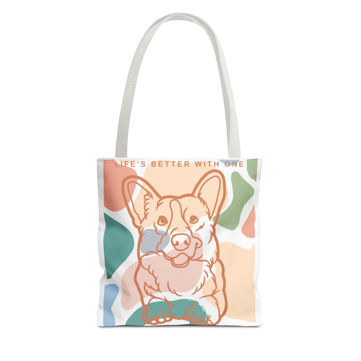 Cute Corgi Tote Bag