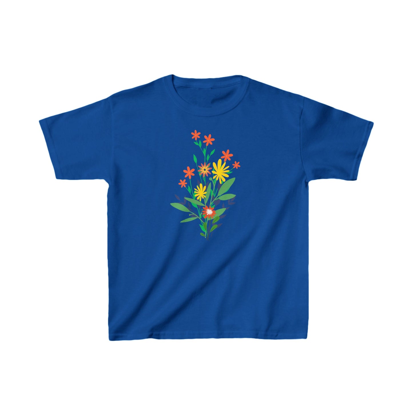 Summer Flowers Kids Heavy Cotton™ Tee