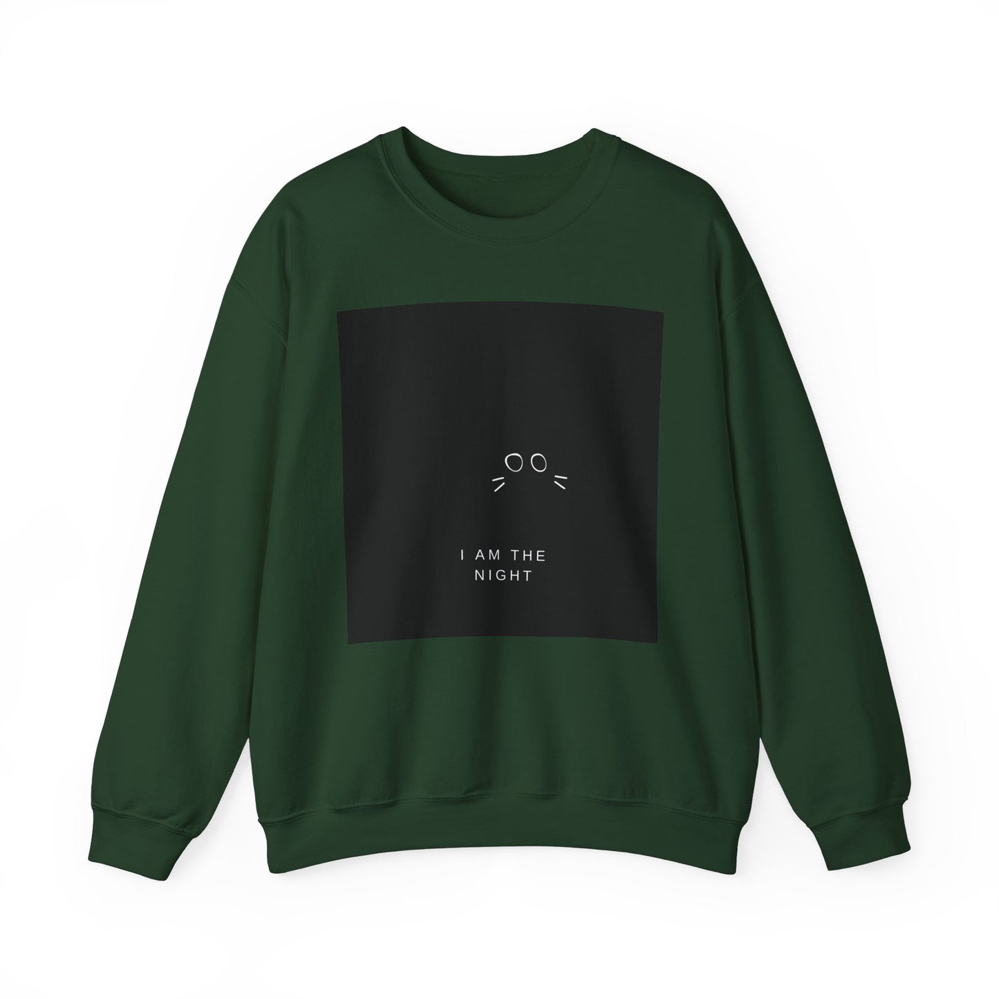 Black Cat Unisex Heavy Blend™ Crewneck Sweatshirt