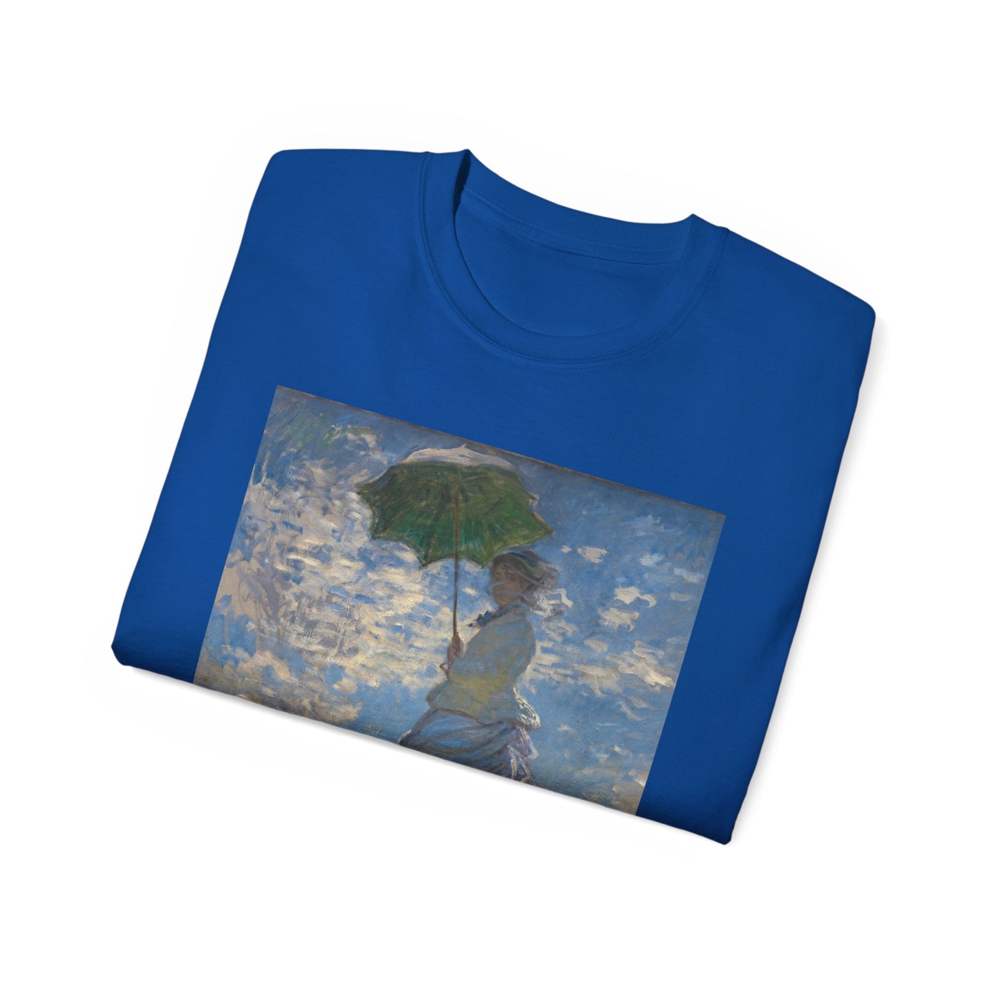 Ripped Claude Monet Madame Monet and Her Son or The Stroll 1875 Ultra Cotton Tee