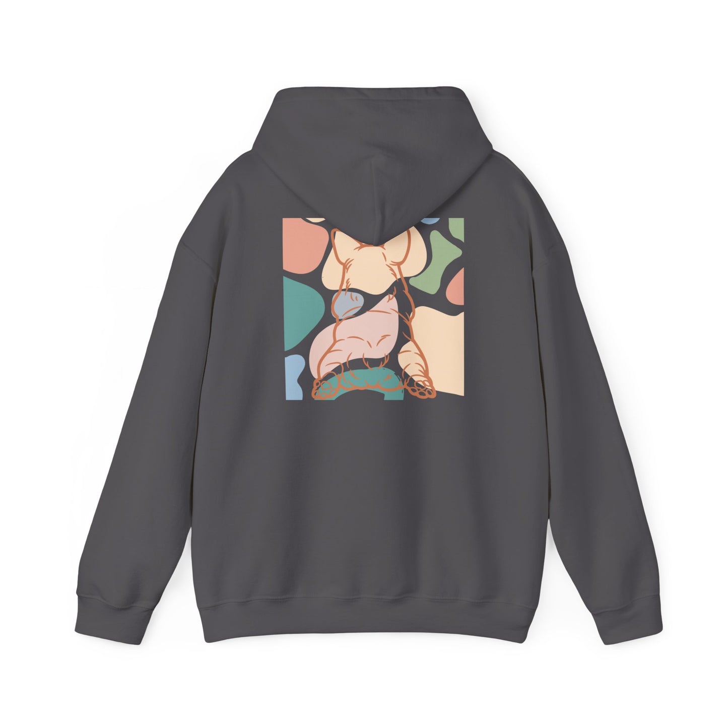 Sudadera unisex con capucha y mezcla pesada de dos caras de Corgi