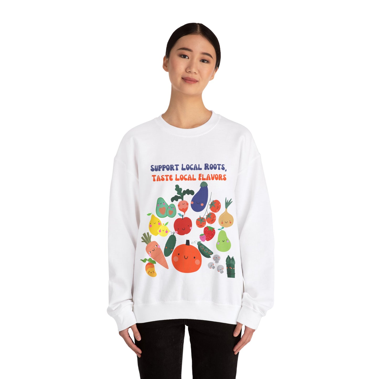 Local Roots Club Unisex Heavy Blend™ Crewneck Sweatshirt