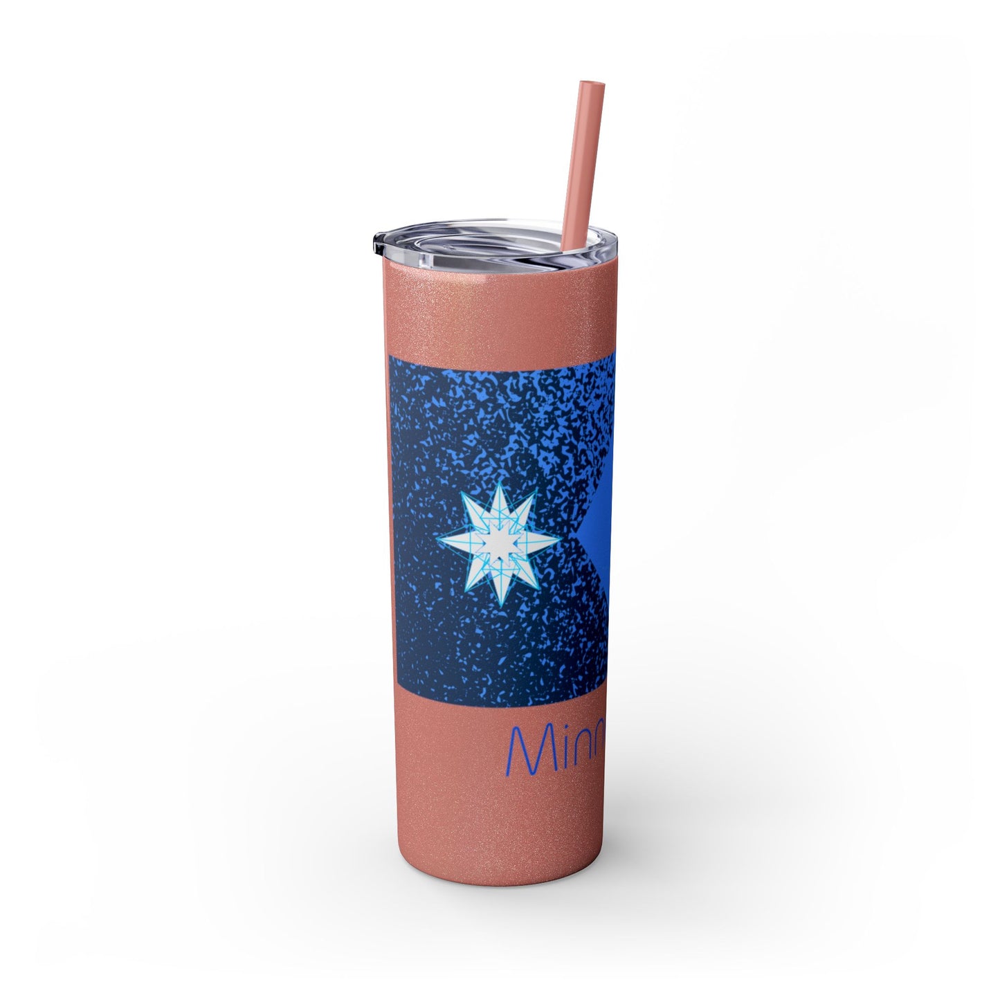 Modern Minnesota Tumbler with Straw, 20oz