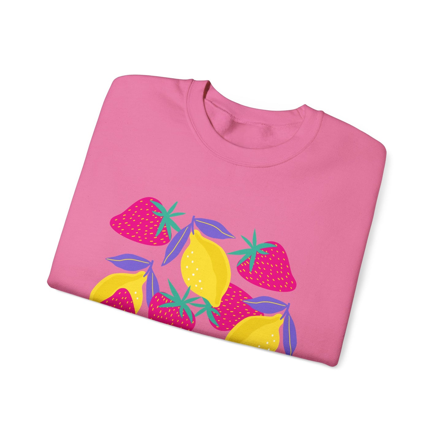 Lemons and Strawberries Unisex Heavy Blend™ Crewneck Sweatshirt