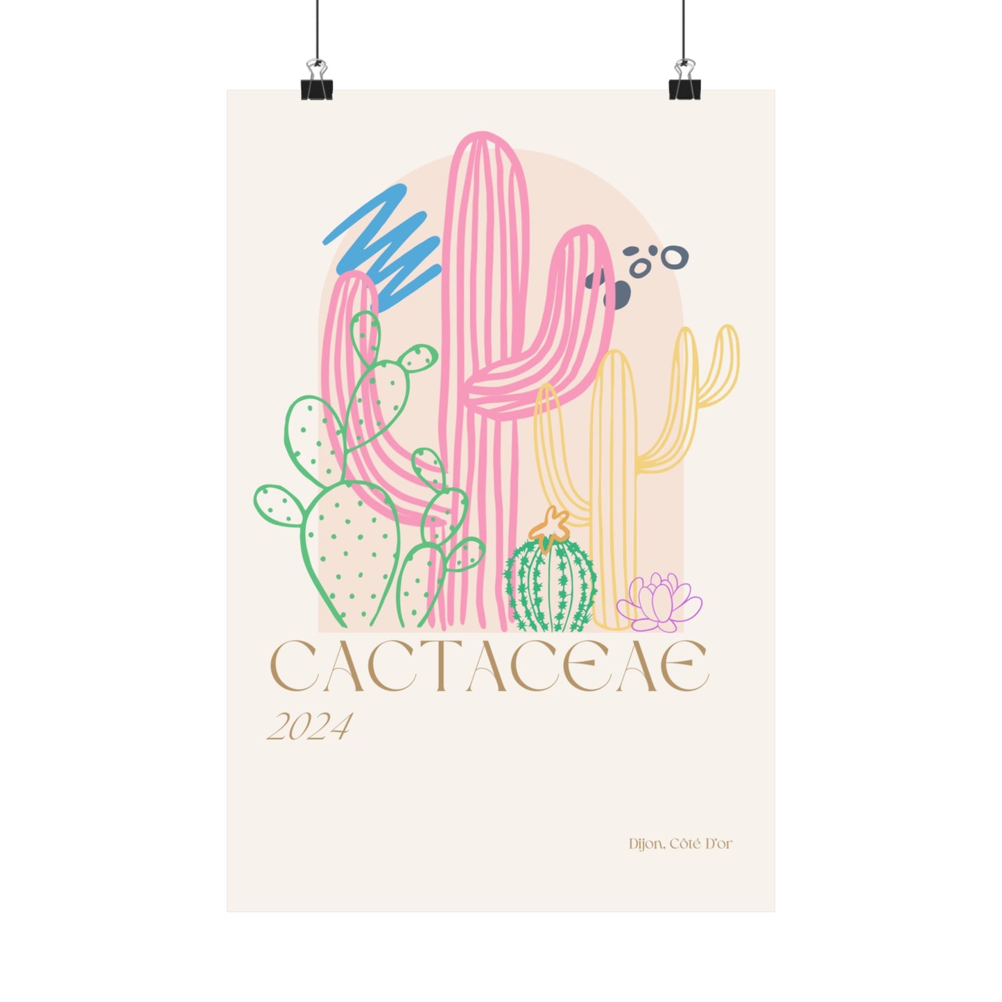 Cactaceae Vertical Posters