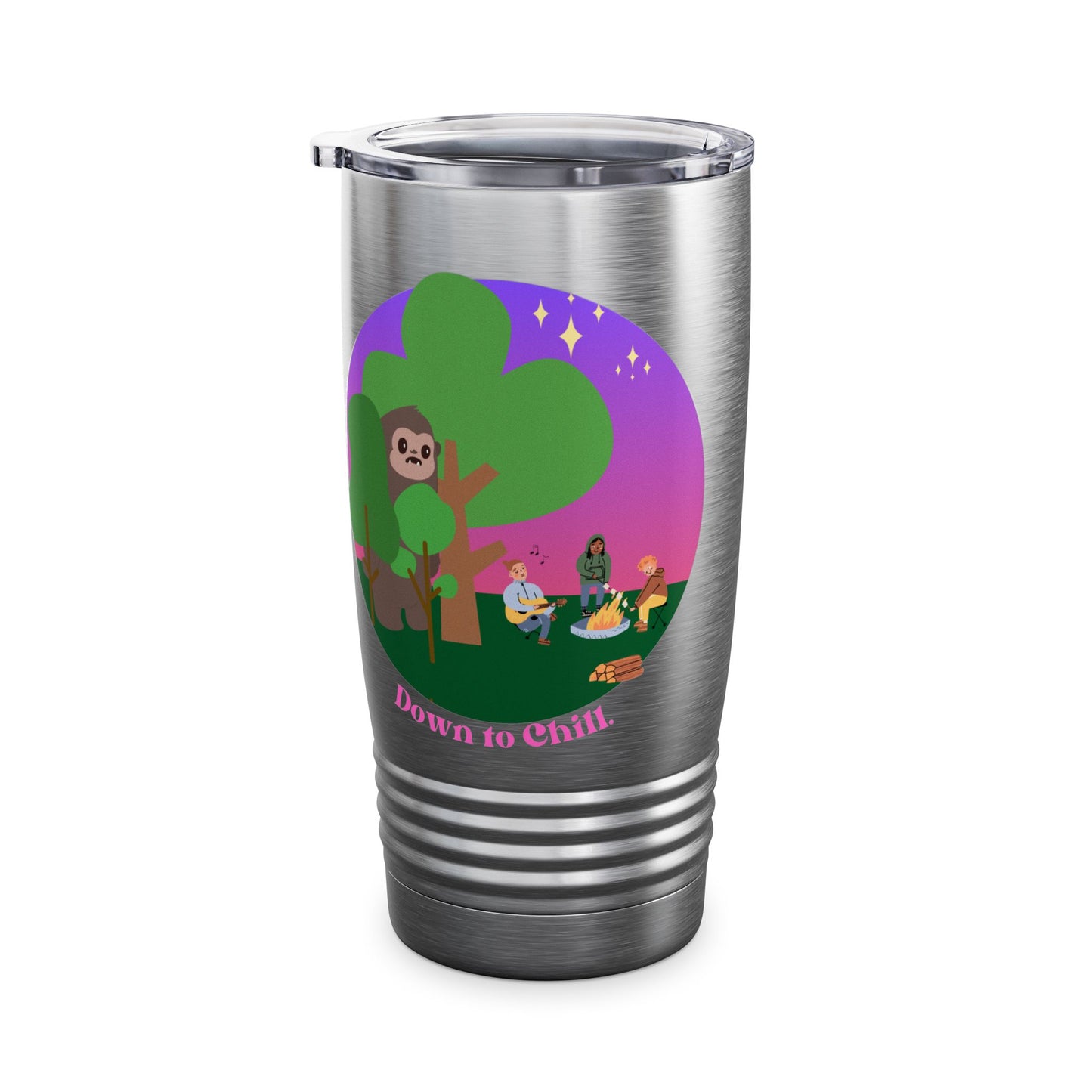 Down to Chill Bigfoot Ringneck Tumbler, 20oz