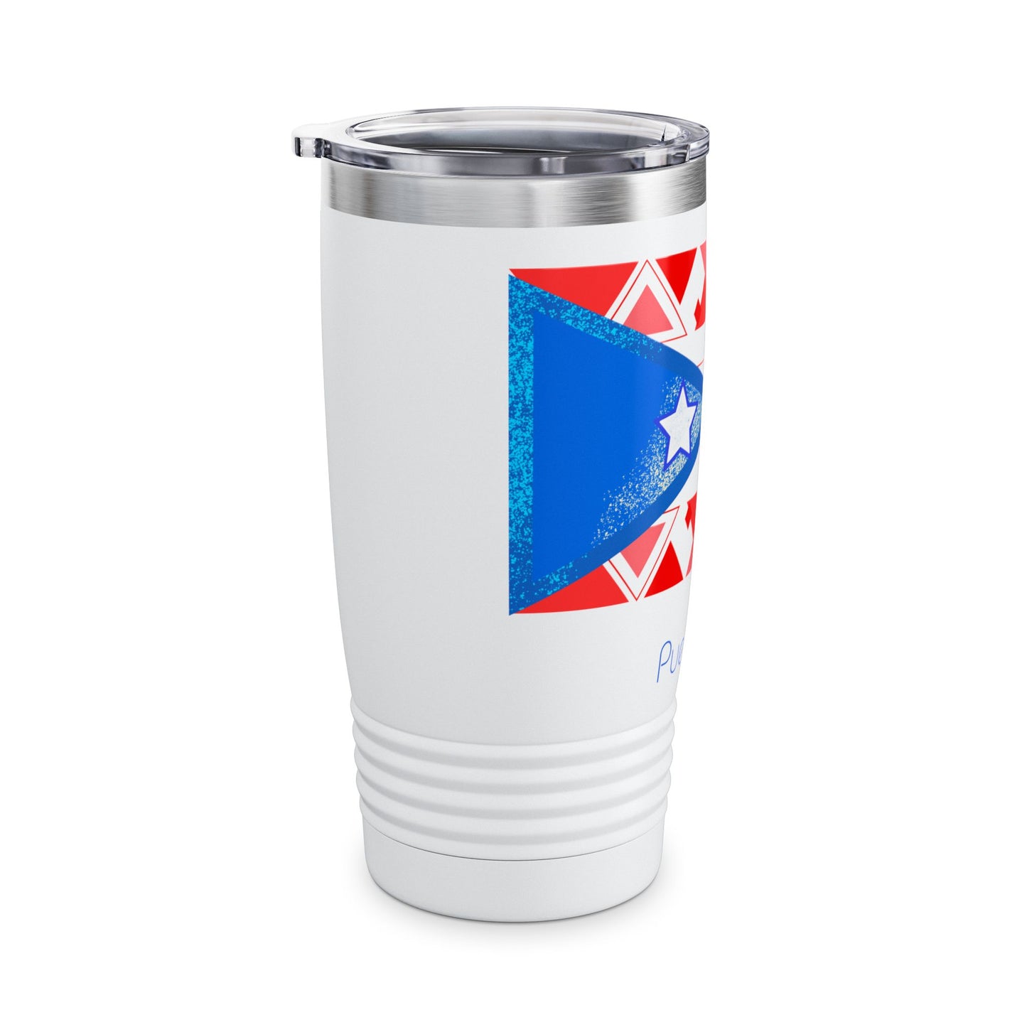 Modern Puerto Rico Ringneck Tumbler, 20oz