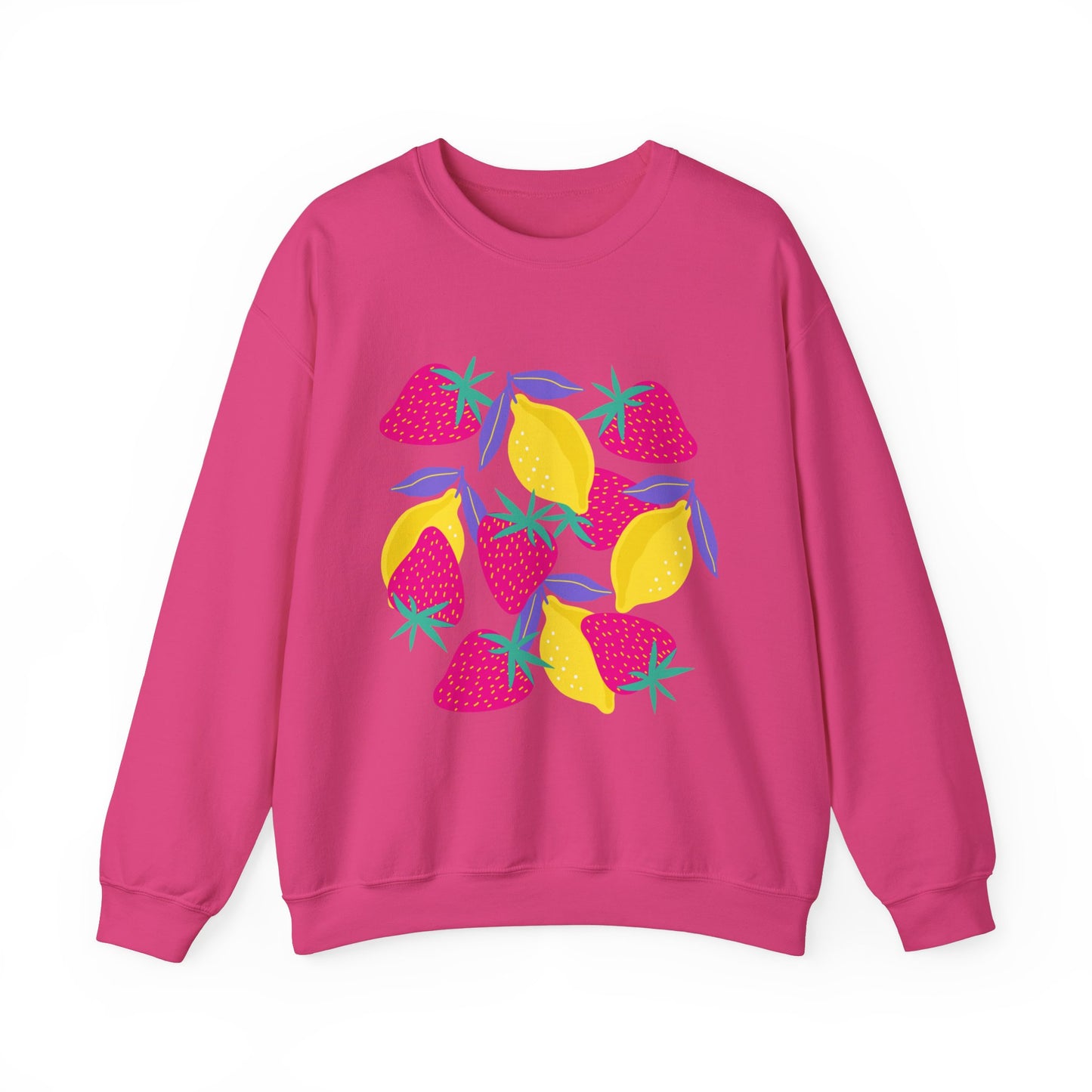 Lemons and Strawberries Unisex Heavy Blend™ Crewneck Sweatshirt