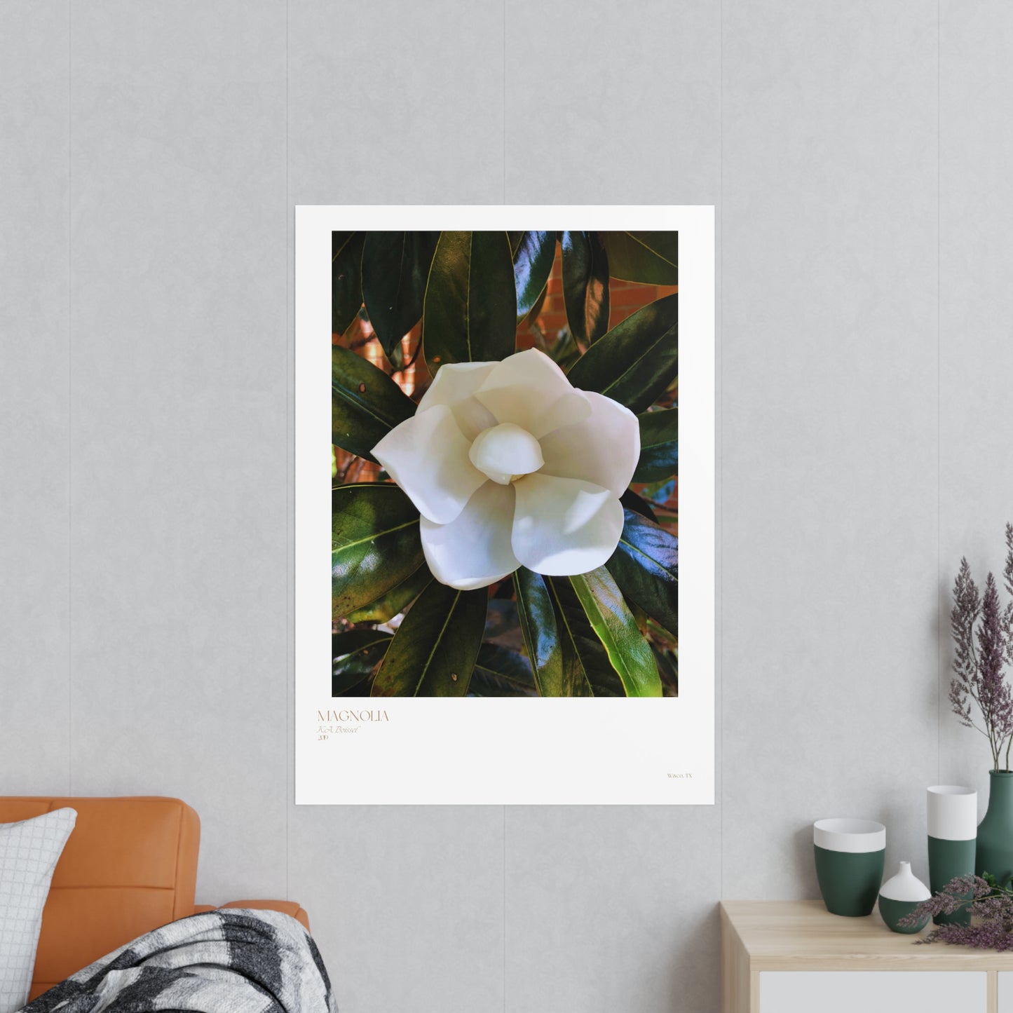 Magnolia Photograph Vertical Posters EU