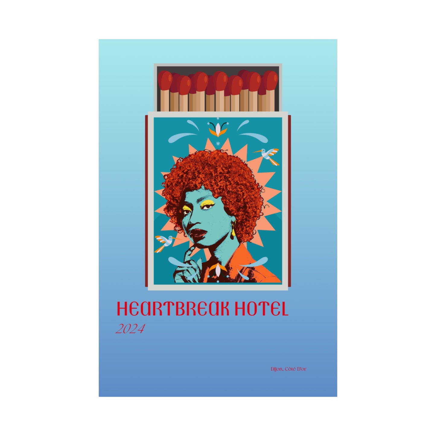 Heartbreak Hotel Vertical Posters